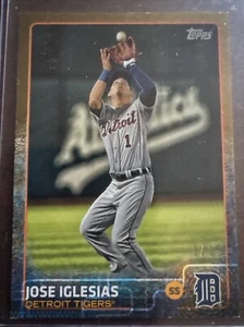 2015 Topps Mini # 239 Jose Iglesias 1/1 Red Sox Tigers - Bild 1 von 3