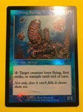 MTG FOIL “Walking Sponge”, Uncommon Urza’s Legacy 1999 Near Mint, 3 available!