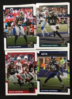 2017 Panini Donruss Football Cards Singles You Pick - Image 1 of 2