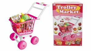 Mini Carrito De La Compra Trolley Mercado Juguete Para Niños Niñas SAR - Imagen 1 de 1