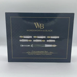 Wordsworth & Black Kalligrafie Stift Geschenkset, inklusive Tintenflasche - Bild 1 von 5