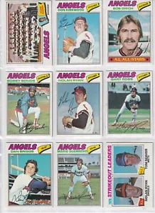 1977 Topps California Angels Team Set (30 Cards) - Picture 1 of 4