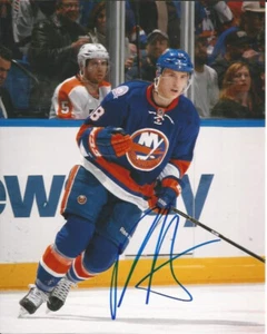 RYAN STROME signed 8x10 photo NEW YORK ISLANDERS - Picture 1 of 1