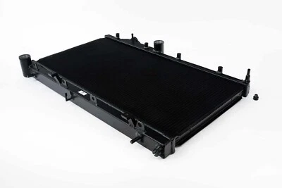 Radiador CSF 2850KB V3 - Acabado negro para 92-00 Honda Civic con intercambio K Foto 1 de 4