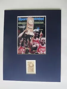 North Carolina State vince 1983 NCAA Basketball Championship & First Day Cover - Foto 1 di 1