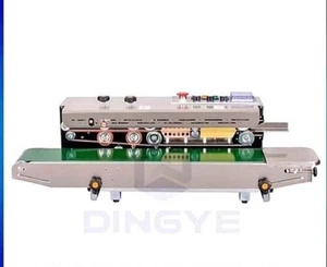 FRD1000 STAINLESS STEEL HORIZONTAL BAG SEALER & INK CODER CALIFORNIA STOCKED - Picture 1 of 7