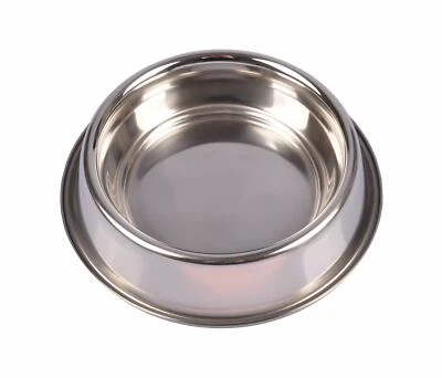 Edelstahl Fressnapf 15cm Hundenapf Wassernapf Futternapf Trinknapf Katzennapf  - Bild 1 von 2