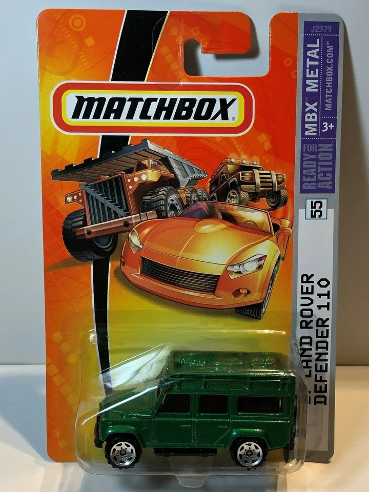 MATCHBOX MB55 1997 LAND ROVER DEFENDER 110 METALLIC GREEN - Image 1 of 1