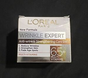 L'Oreal Wrinkle Expert Anti-Wrinkle Strengthening Care Day Cream 65+  - 50ml