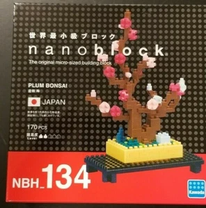 Nanoblock Plum Bonsai NBH-134 Micro / Miniature Building Blocks/Model 170 pieces - Picture 1 of 11