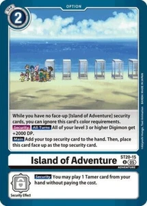 Island of Adventure - ST20-15 NM - Digimon TCG - Picture 1 of 1