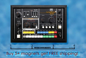 Roland TR CR-78 Drum Machine Refrigerator Magnet 808 909 606 707 727 8 09 R8 8s - Picture 1 of 17