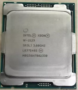 Intel Xeon W-2123 CPU 4Core 3.6GHz LGA 2066 120W Processor - Picture 1 of 1