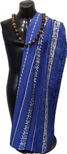 Pareo Hawaii Bathing Suit Bikini Swimwear Cover Up Beach Sarong Lava Wrap Blue - Picture 1 of 2