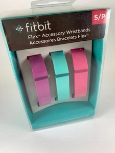 Fitbit Flex Accessory Wristbands Size S/P Pack Of 3 NEW - Picture 1 of 4