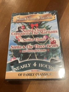 Santa Claus Classics DVD NEW Sealed Nearly 4 Hours Family Classics - Bild 1 von 2
