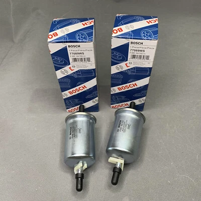 Топливный фильтр Bosch для 1997-1999 Mercury Tracer 2,0 л 77089WS 2 шт. - Изображение 1 из 4