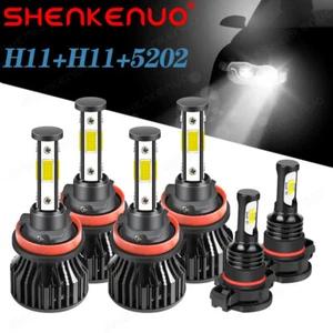 For Dodge Grand Caravan 2011 2012 2013 2014 2015-2019 6x LED Headlight Fog Light - Foto 1 di 7
