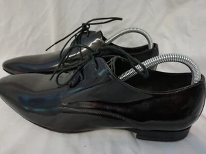 ZAPATOS PAUL SMITH CHAROL MARRÓN TALLA 8 REINO UNIDO NUEVOS SIN CAJA HECHOS EN ITALIA - Imagen 1 de 17