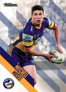 2021 Parramatta Eels NRL TLA Traders Pearl Special Card - Mitchell Moses - Picture 1 of 3
