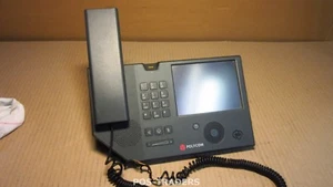 Téléphone de bureau professionnel Polycom CX700 IP VoIP 1668-31001-002 - CABLE ENDOMMAGÉ - Photo 1/4