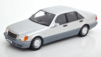 I-SCALE Mercedes S500 W140 1994 1998 Silber Metall Iscale 118000000046 1/18 Benz 1000