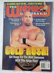 PWI PRO WRESTLING ILLUSTRIERTE Zeitschrift DEZEMBER 1998 Goldberg WCW NWO TNA WWF - Bild 1 von 9