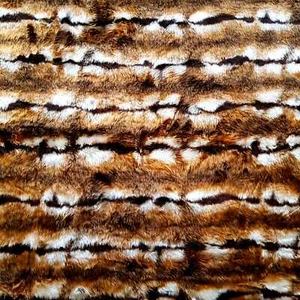 Reindeer Faux Fur Fabric 150cm wide (60") sold by 1/2 & 1 meter - Picture 1 of 2