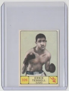 RARE 1968-69 PANINI Italian Issue CAMPIONI DELLO SPORT BOXING ERNIE TERRELL #326 - Picture 1 of 5