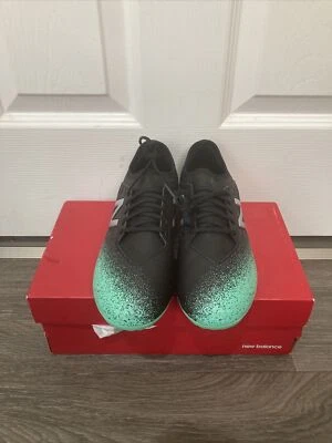 New Balance Furon v5 Destroy FG Soccer Cleats Neon Emerald/Black/Silver Sz 6.5 - Image 1 of 4