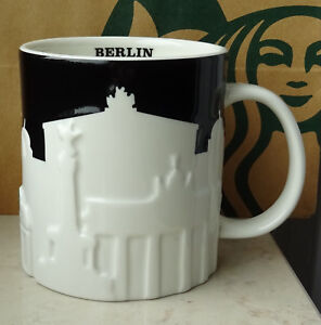 Starbucks Coffee City Mug/Tasse/Becher BERLIN Relief NEU&unbenutzt mit SKU!!