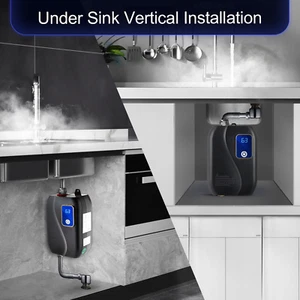 Electric Water Heater Small Instant Hot Water Heater Under Sink Plug in Tankless - Picture 1 of 24