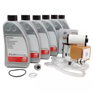Original ZF Getriebefilter + 6 Liter Öl 6-Gang für VAG DQ250 inkl. Schlauch - Bild 1 von 5