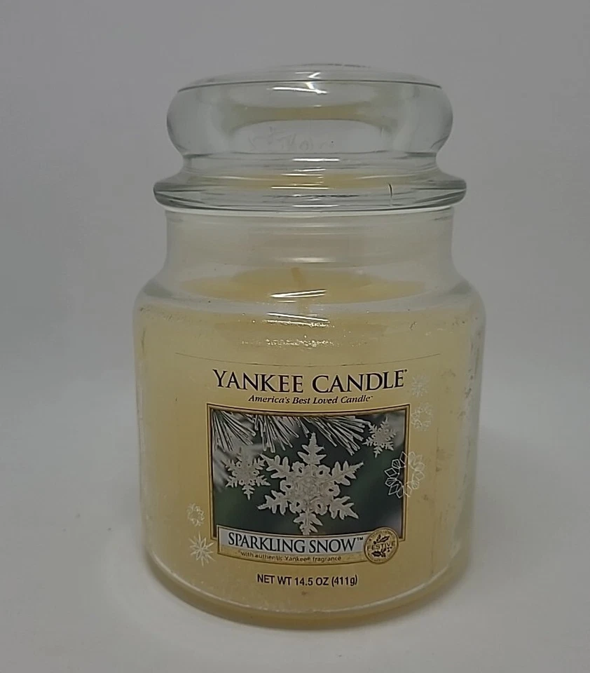 Yankee Candle Sparkling Snow - 22oz Large Jar