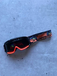 Vintage Carrera Ski Board Gorcope Sunglasses Rare OS Orange/Black - Picture 1 of 8