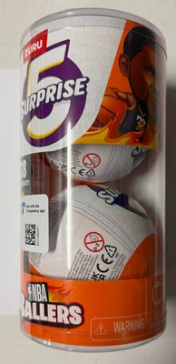 5 惊喜 NBA 球手 2 件装系列 1 ZURU 玩具神秘胶囊人偶盲盒 — 第 1/4 张图片