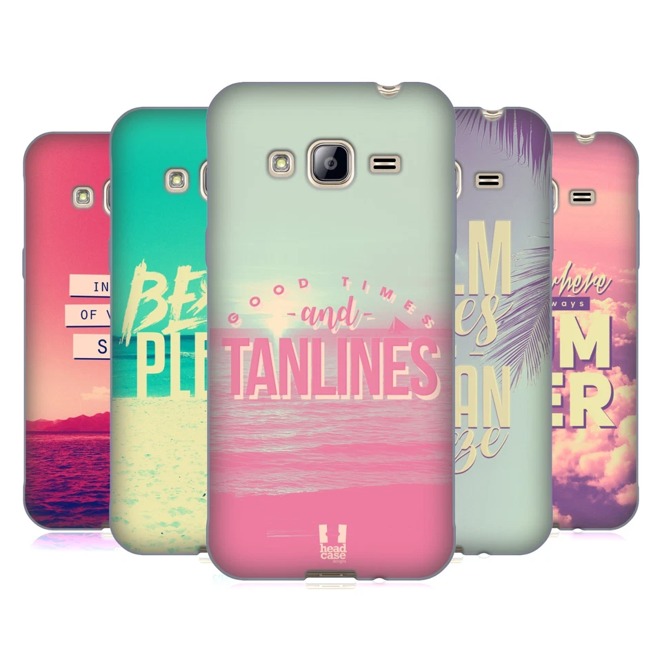 FUNDA DE GEL SUAVE HEAD CASE DESIGNS VERANO SOÑADOR PARA TELÉFONOS SAMSUNG 3 Foto 1 de 4