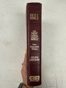 Holy Bible 15th Anniversary tv 38 Wopc/Chicago  Study Edition Genuine Leather - Picture 1 of 11