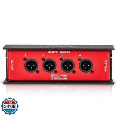 CAT Box MX - Male XLR Stage Box with Analog Audio Over Shielded CAT Cable. Se - Image 1 of 4