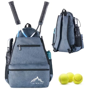 Mochila de tenis al aire libre Himal bolsa de tenis - almacenamiento grande para 2-3 raquetas a... - Imagen 1 de 6