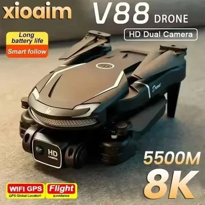 Per Xiaomi V88 Drone 8K 5G GPS Professionale HD Fotografia Aerea Aereo di Contro