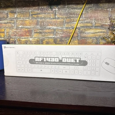 MSI RF1430 Wireless Keyboard and Mouse Set New In Box Sealed - Image 1 of 4