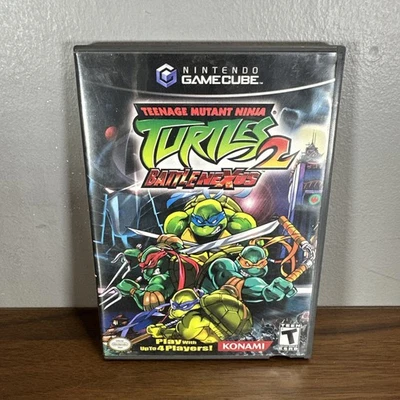 Teenage Mutant Ninja Turtles Nintendo GameCube Completo con Manual CIB Foto 1 de 4