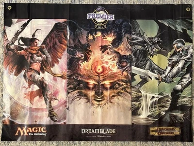 Rare Dungeons & Dragons MGT DreamBlade Wizards Of The West Promo Poster 26 X 36 - Image 1 of 4