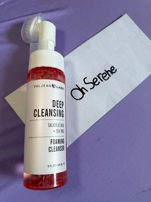 Valjean labs Deep Cleansing salicylic acid + tea tree foaming cleanser 6 fl oz - Image 1 of 2