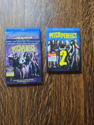 Pitch Perfect  1 + 2 Blu-Ray Lot With Slip Covers - Image 1 of 3