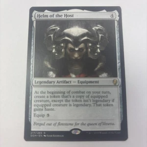 Helm of the Host Dominaria MTG LP Light Play 217 / 269 Legendary Token Equipment - Picture 1 of 10