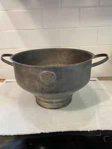 Vintage LISTER Metal Milk Strainer Farming - Picture 1 of 5
