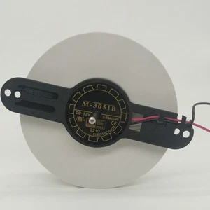 For Yuelun M-3051B 9225 12VDC 0.45A 2Pin Circular Cooling Fan - Afbeelding 1 van 2