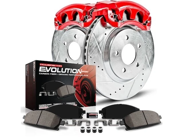 Kit de pastillas de freno delanteras y rotor para Subaru Impreza WRX STI 2004 WT311KP Foto 1 de 1